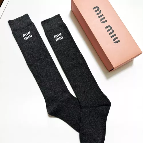 Wholesale MIU MIU Socks #1288318 $29.00 USD, Wholesale Quality Replica MIU MIU Socks