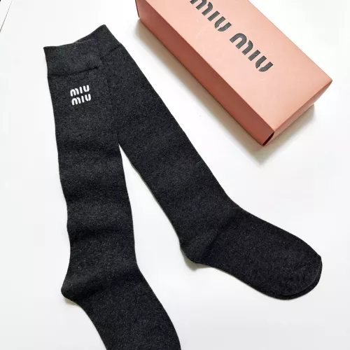 Replica MIU MIU Socks #1288318 $29.00 USD for Wholesale