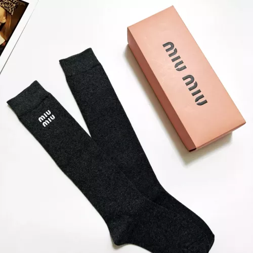 Replica MIU MIU Socks #1288318 $29.00 USD for Wholesale