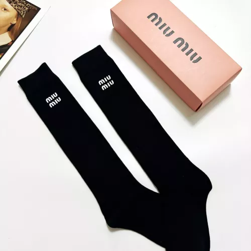 Wholesale MIU MIU Socks #1288319 $29.00 USD, Wholesale Quality Replica MIU MIU Socks