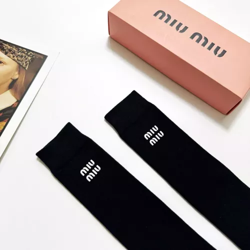 Replica MIU MIU Socks #1288319 $29.00 USD for Wholesale