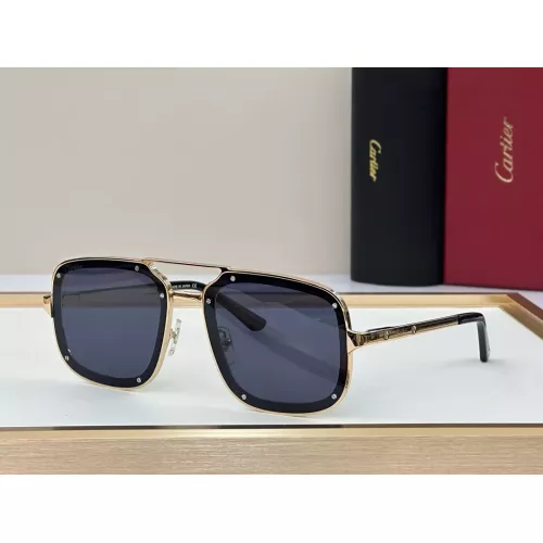 Wholesale Cartier AAA Quality Sunglassess #1288357 $64.00 USD, Wholesale Quality Replica Cartier AAA Quality Sunglassess