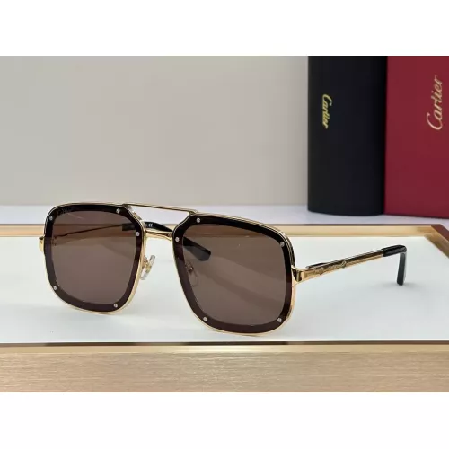 Wholesale Cartier AAA Quality Sunglassess #1288363 $64.00 USD, Wholesale Quality Replica Cartier AAA Quality Sunglassess