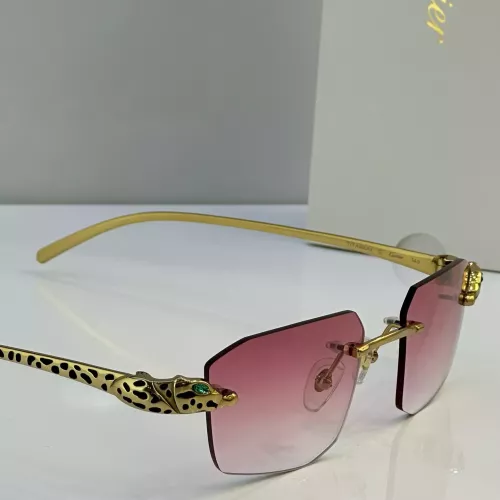 Replica Cartier AAA Quality Sunglassess #1288369 $68.00 USD for Wholesale