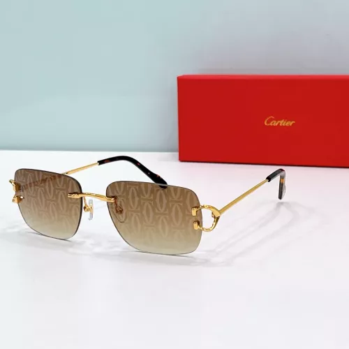 Wholesale Cartier AAA Quality Sunglassess #1288552 $52.00 USD, Wholesale Quality Replica Cartier AAA Quality Sunglassess