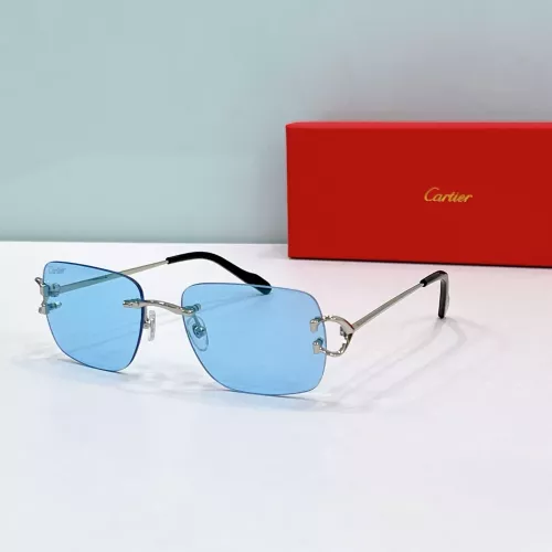 Wholesale Cartier AAA Quality Sunglassess #1288557 $52.00 USD, Wholesale Quality Replica Cartier AAA Quality Sunglassess