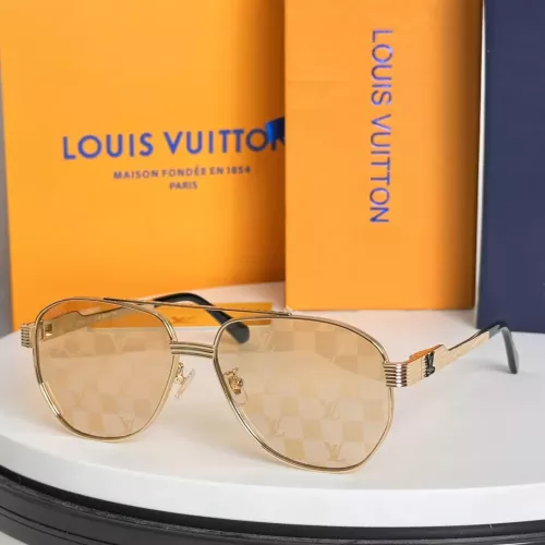 Wholesale Louis Vuitton AAA Quality Sunglasses #1288592 $48.00 USD, Wholesale Quality Replica Louis Vuitton AAA Quality Sunglasses