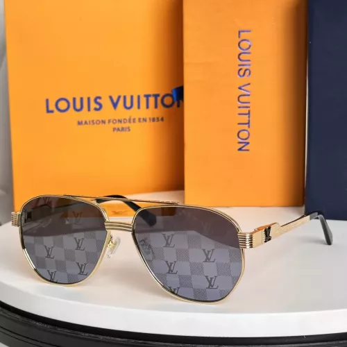 Wholesale Louis Vuitton AAA Quality Sunglasses #1288593 $48.00 USD, Wholesale Quality Replica Louis Vuitton AAA Quality Sunglasses