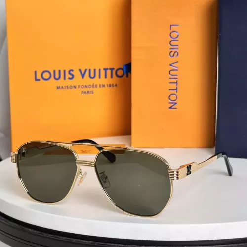 Wholesale Louis Vuitton AAA Quality Sunglasses #1288596 $48.00 USD, Wholesale Quality Replica Louis Vuitton AAA Quality Sunglasses