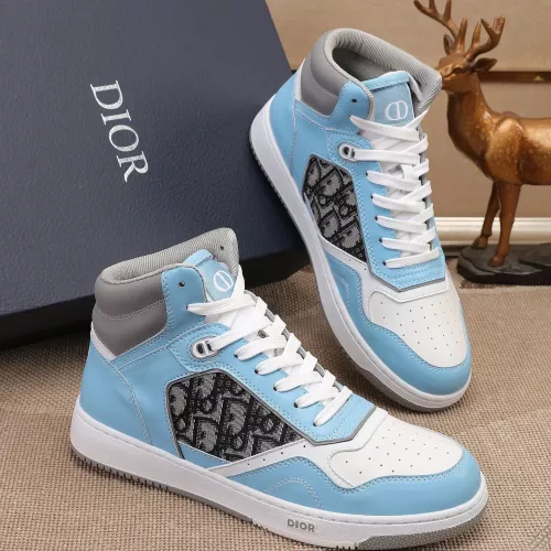 Replica Christian Dior High Top Shoes For Men #1289126 $80.00 USD for Wholesale