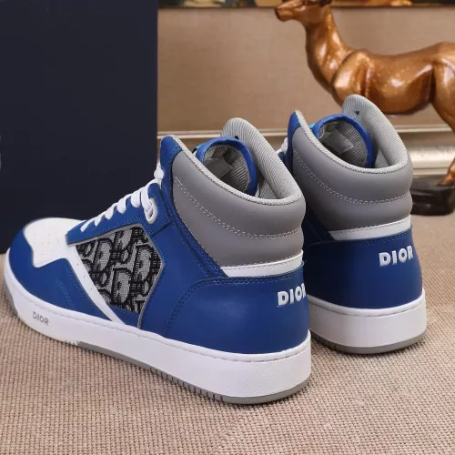 Replica Christian Dior High Top Shoes For Men #1289146 $80.00 USD for Wholesale