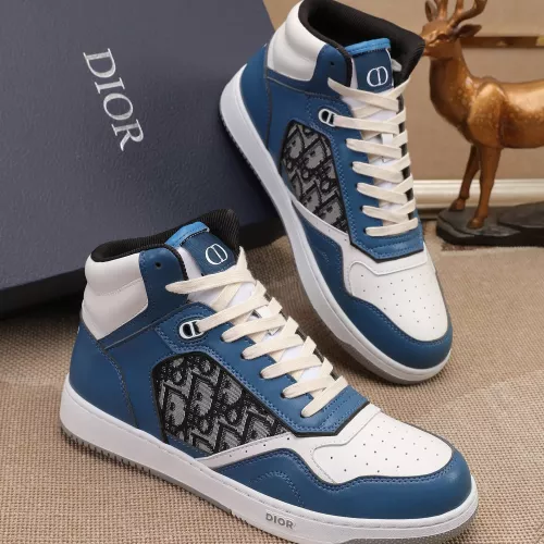 Replica Christian Dior High Top Shoes For Men #1289151 $80.00 USD for Wholesale