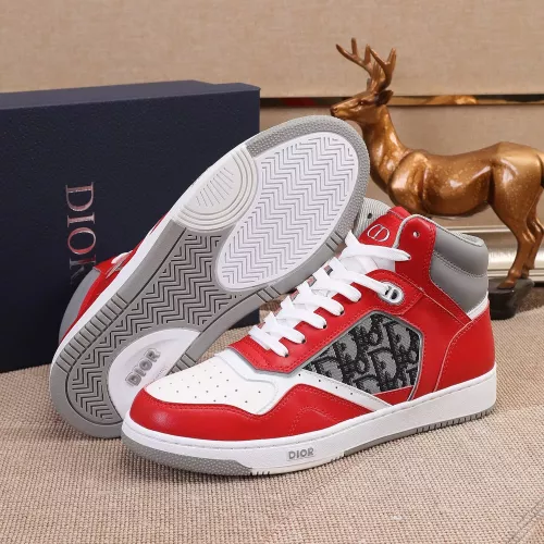 Replica Christian Dior High Top Shoes For Men #1289155 $80.00 USD for Wholesale