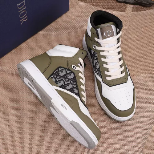 Replica Christian Dior High Top Shoes For Men #1289156 $80.00 USD for Wholesale