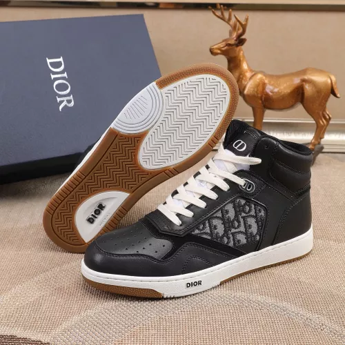 Replica Christian Dior High Top Shoes For Men #1289161 $80.00 USD for Wholesale