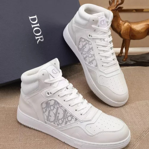 Replica Christian Dior High Top Shoes For Men #1289168 $80.00 USD for Wholesale