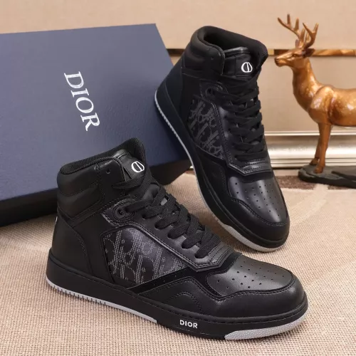 Replica Christian Dior High Top Shoes For Men #1289169 $80.00 USD for Wholesale