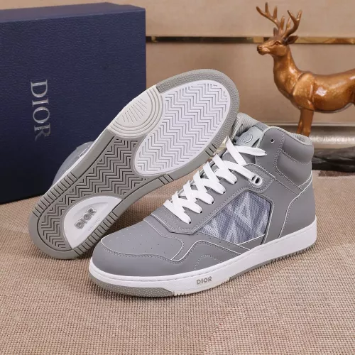 Replica Christian Dior High Top Shoes For Men #1289170 $80.00 USD for Wholesale