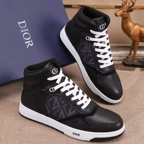 Replica Christian Dior High Top Shoes For Men #1289171 $80.00 USD for Wholesale