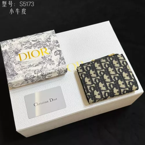 Replica Christian Dior Wallets For Women #1289172 $40.00 USD for Wholesale