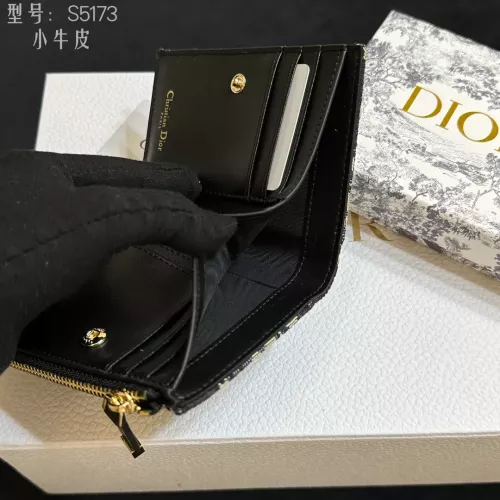 Replica Christian Dior Wallets For Women #1289172 $40.00 USD for Wholesale