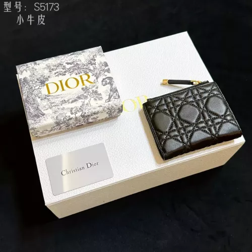 Replica Christian Dior Wallets For Women #1289173 $40.00 USD for Wholesale