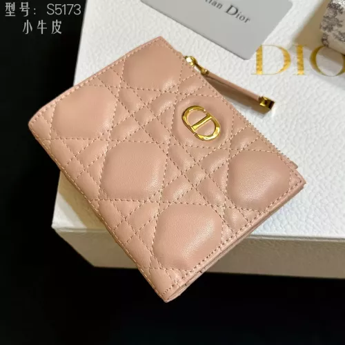 Replica Christian Dior Wallets For Women #1289175 $40.00 USD for Wholesale