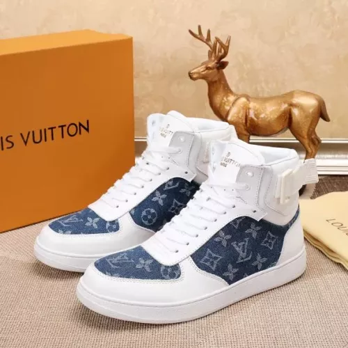 Wholesale Louis Vuitton High Tops Shoes For Men #1289176 $76.00 USD, Wholesale Quality Replica Louis Vuitton High Tops Shoes