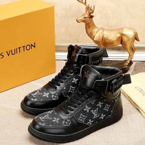 Wholesale Louis Vuitton High Tops Shoes For Men #1289177 $76.00 USD, Wholesale Quality Replica Louis Vuitton High Tops Shoes