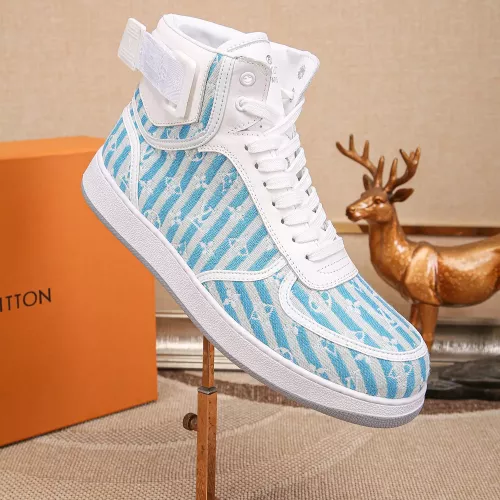 Replica Louis Vuitton High Tops Shoes For Men #1289178 $76.00 USD for Wholesale