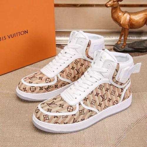 Wholesale Louis Vuitton High Tops Shoes For Men #1289179 $76.00 USD, Wholesale Quality Replica Louis Vuitton High Tops Shoes