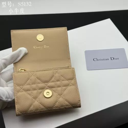 Replica Christian Dior Wallets For Women #1289181 $40.00 USD for Wholesale