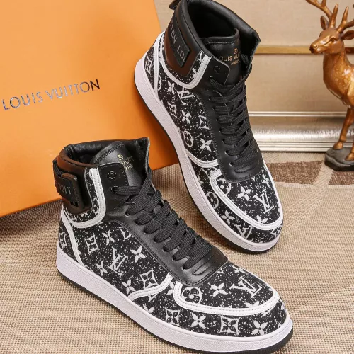 Replica Louis Vuitton High Tops Shoes For Men #1289182 $76.00 USD for Wholesale