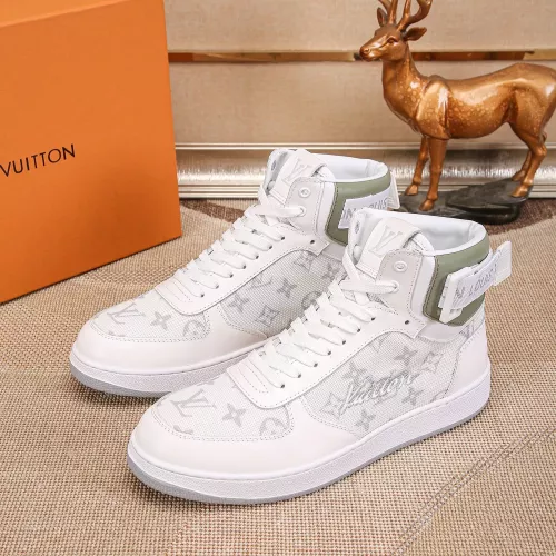 Wholesale Louis Vuitton High Tops Shoes For Men #1289184 $80.00 USD, Wholesale Quality Replica Louis Vuitton High Tops Shoes