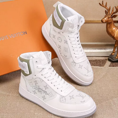 Replica Louis Vuitton High Tops Shoes For Men #1289184 $80.00 USD for Wholesale