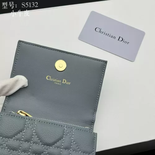 Replica Christian Dior Wallets For Women #1289185 $40.00 USD for Wholesale