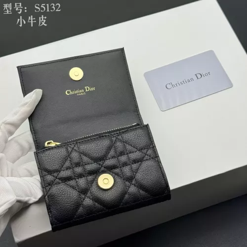 Replica Christian Dior Wallets For Women #1289186 $40.00 USD for Wholesale