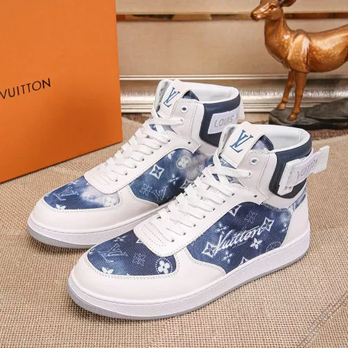 Wholesale Louis Vuitton High Tops Shoes For Men #1289188 $80.00 USD, Wholesale Quality Replica Louis Vuitton High Tops Shoes