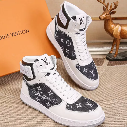 Replica Louis Vuitton High Tops Shoes For Men #1289189 $80.00 USD for Wholesale