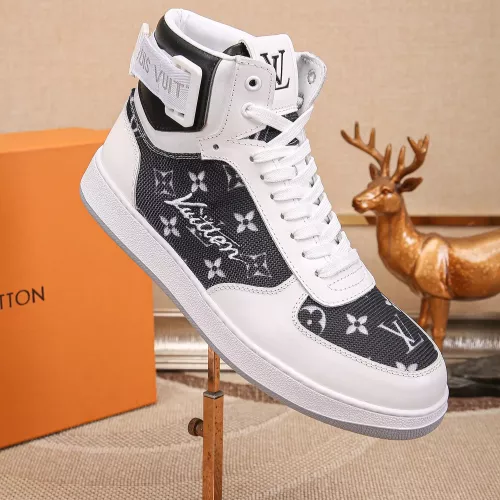 Replica Louis Vuitton High Tops Shoes For Men #1289189 $80.00 USD for Wholesale