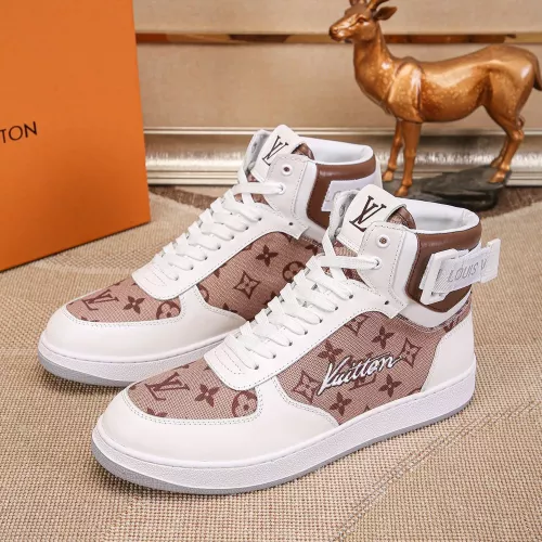 Wholesale Louis Vuitton High Tops Shoes For Men #1289190 $80.00 USD, Wholesale Quality Replica Louis Vuitton High Tops Shoes