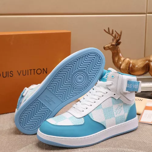 Replica Louis Vuitton High Tops Shoes For Men #1289195 $80.00 USD for Wholesale