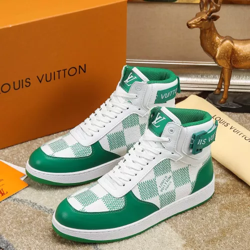 Wholesale Louis Vuitton High Tops Shoes For Men #1289196 $80.00 USD, Wholesale Quality Replica Louis Vuitton High Tops Shoes