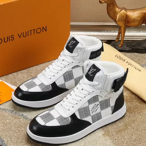 Wholesale Louis Vuitton High Tops Shoes For Men #1289197 $80.00 USD, Wholesale Quality Replica Louis Vuitton High Tops Shoes