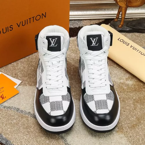 Replica Louis Vuitton High Tops Shoes For Men #1289197 $80.00 USD for Wholesale