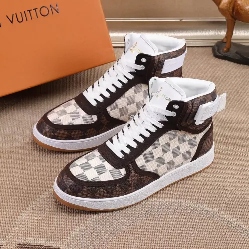 Wholesale Louis Vuitton High Tops Shoes For Men #1289198 $76.00 USD, Wholesale Quality Replica Louis Vuitton High Tops Shoes