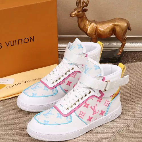 Wholesale Louis Vuitton High Tops Shoes For Men #1289201 $80.00 USD, Wholesale Quality Replica Louis Vuitton High Tops Shoes