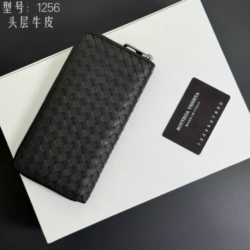 Replica Bottega Veneta BV Wallets For Men #1289210 $45.00 USD for Wholesale