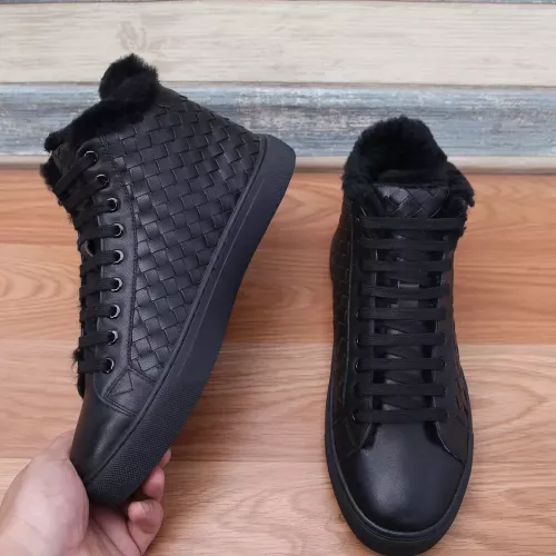 Wholesale Bottega Veneta BV High Tops Shoes For Men #1289223 $122.00 USD, Wholesale Quality Replica Bottega Veneta BV High Tops Shoes