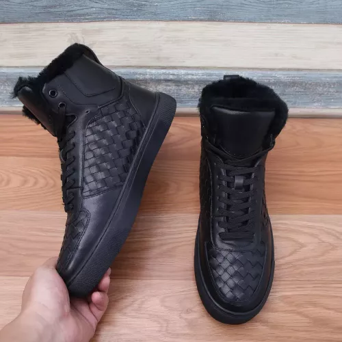 Wholesale Bottega Veneta BV High Tops Shoes For Men #1289224 $122.00 USD, Wholesale Quality Replica Bottega Veneta BV High Tops Shoes